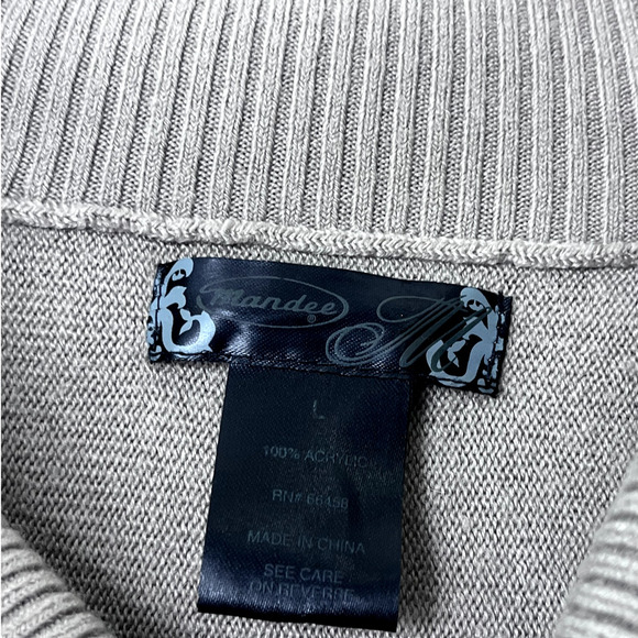 Taupe Women's Mandee Sweater Dress L - Picture 5 of 5